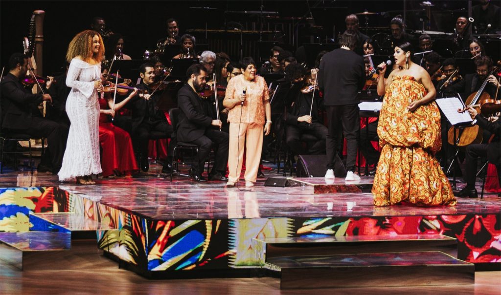 Rachel Reis, Rosa Passos e Assucena se afinam na beleza do ‘Concerto do amor’ da Orquestra Sinfônica da Bahia